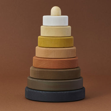 Raduga Grez Wooden Stacking Tower, Skin Tones